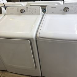 Samsung washer and gas dryer