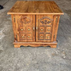 Wood Side Table