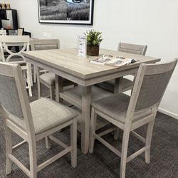 5pc Counter height Dining Table Set - Free Delivery 