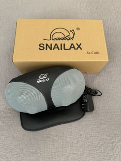 snailax shiatsu neck back massager