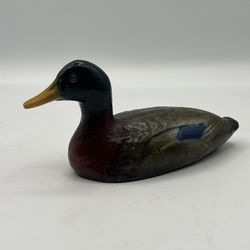 Vintage Scott Products Mallard Duck Cast Metal Bottle Opener 5” Long