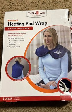 Thera Care Personal Heating Pad Wrap Shoulder Neck Back