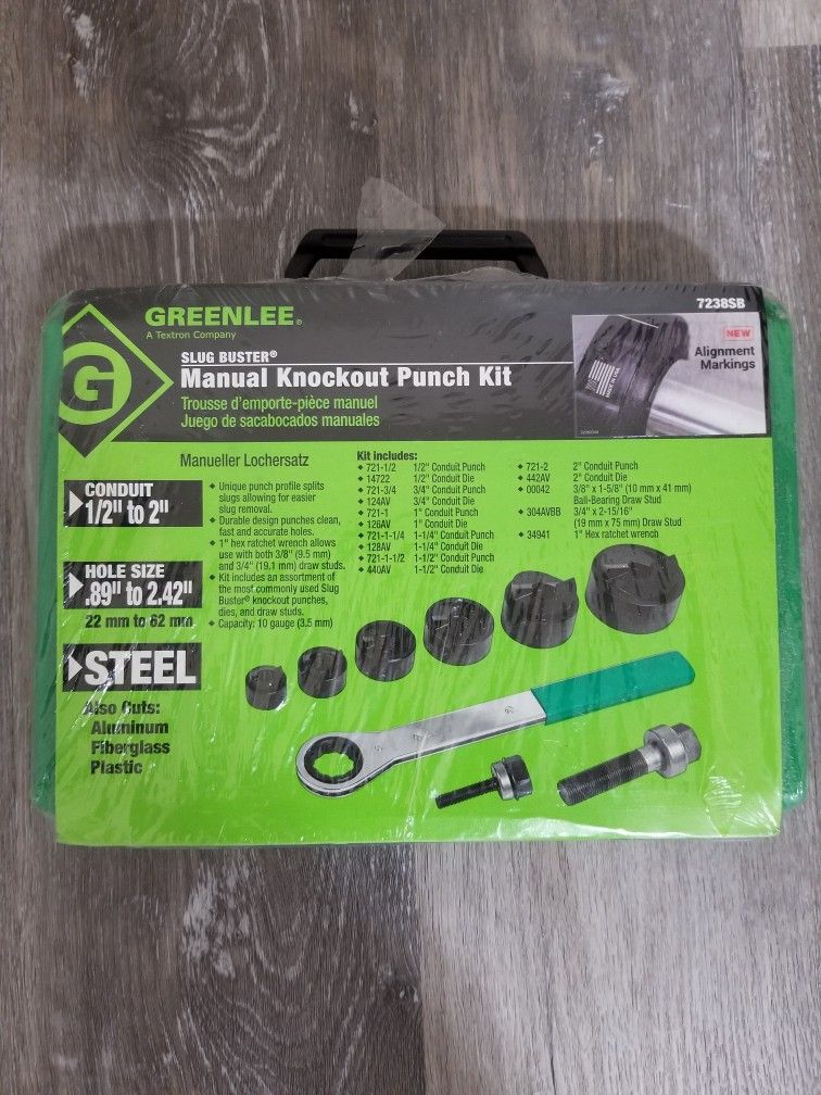 Greenlee Knockout Punch Kit 