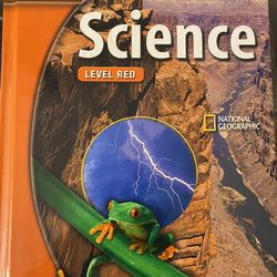 Glencoe Science Book - Level Red