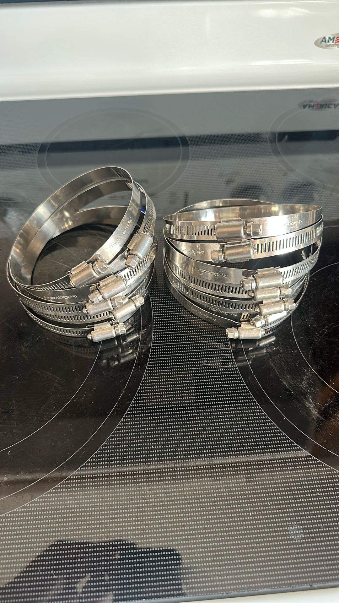 4” 1/4 Dryer Vent Clamps