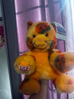 Pumpkin kitty build a bear