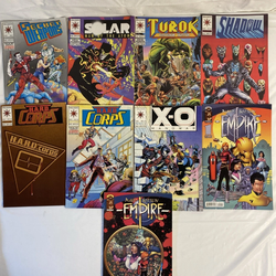 A318-    Lot of 9- Valiant Image Comic Books in great condition