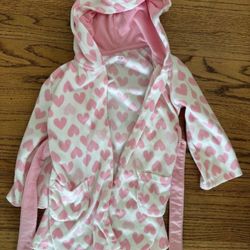2-3t Heart Robe 