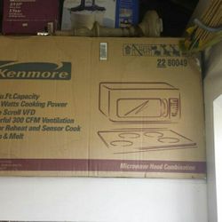 Kenmore microwave overhead model