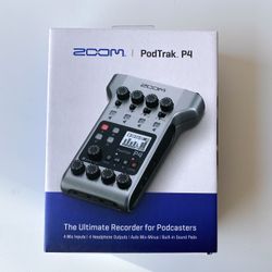 Zoom Podtrak P4 Podcast Audio recorder 