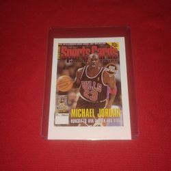 Perfect Mint Old Michael Jordan Promo Basketball Card - Sports Cards Magazine 