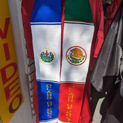 Estolas Para Graduacion Banderas Flags Graduation Sashes 2024