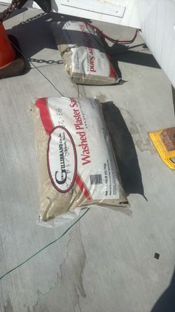 3 Bags Of Sand $10