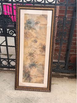 Palm tree frame