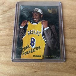 KOBE BRYANT 1996-97 Fleer Metal Fresh Foundation Rookie #137 RC | Lakers