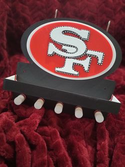 49ers Keychain Holder