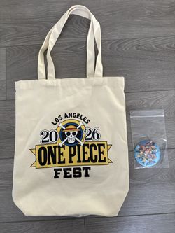 One Piece Fest LA 2026 Tote Bag And Exclusive LA Pin