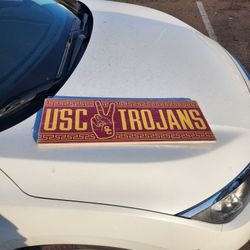 USC TROJANS SIGN