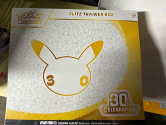 Selling Pokemon 30th anniversary