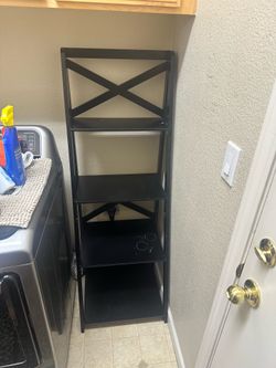 Wooden shelf