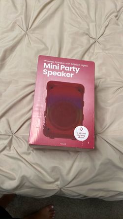 Red speaker