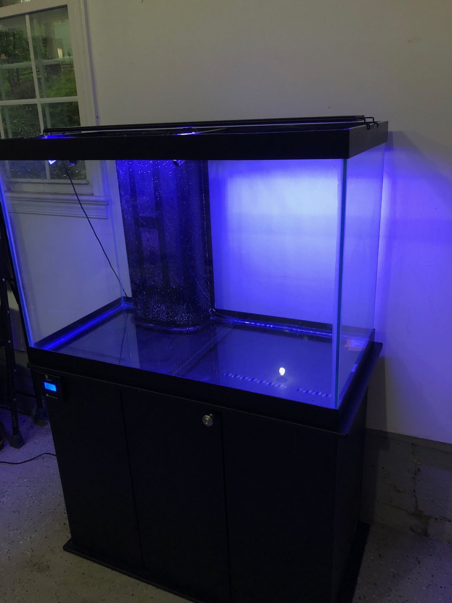 65 Gallon Aquarium with Stand + Extra Supplies