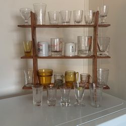 Vintage Shot Glass Collection.          24 Total