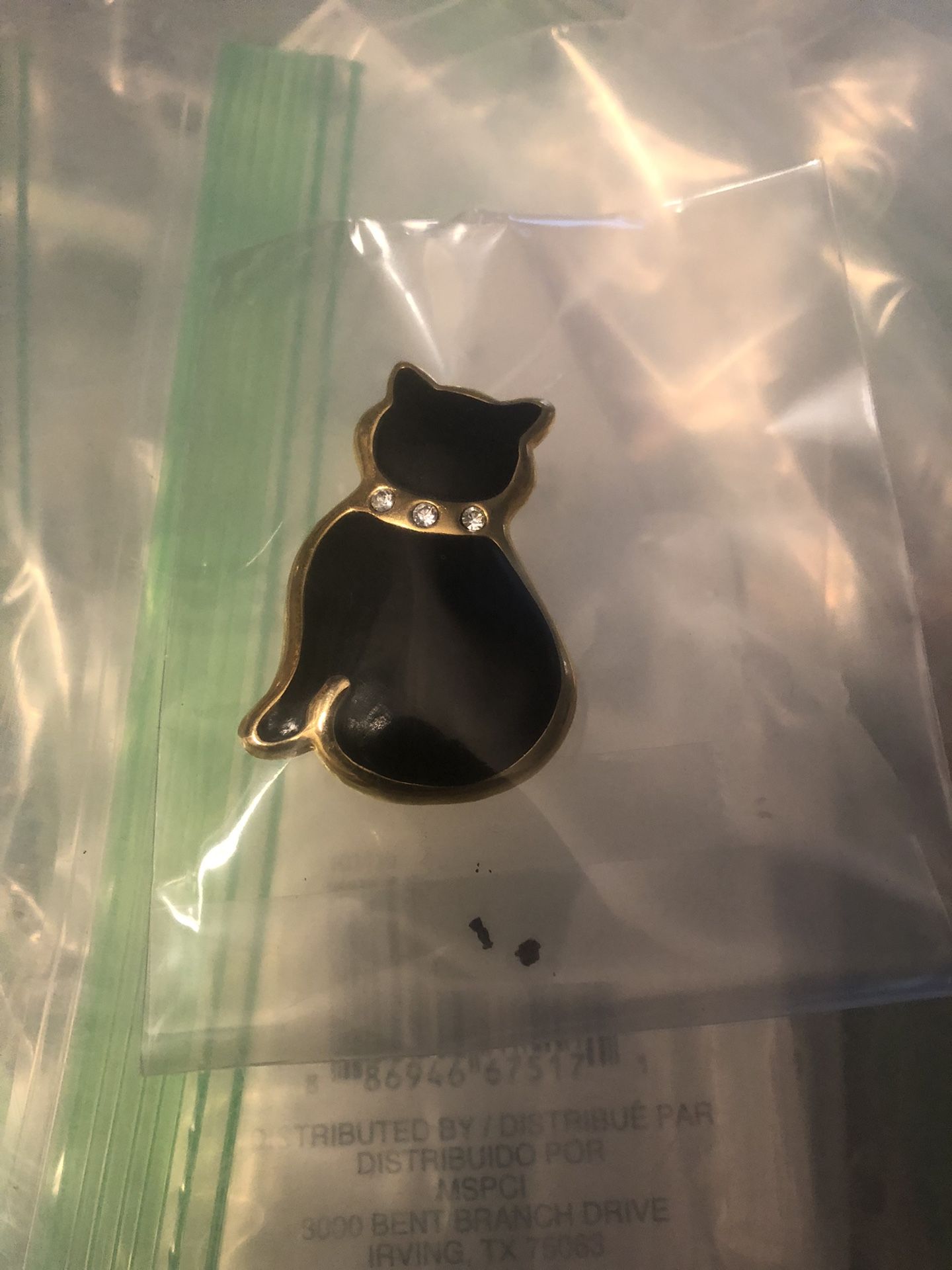 Black Cat Pin
