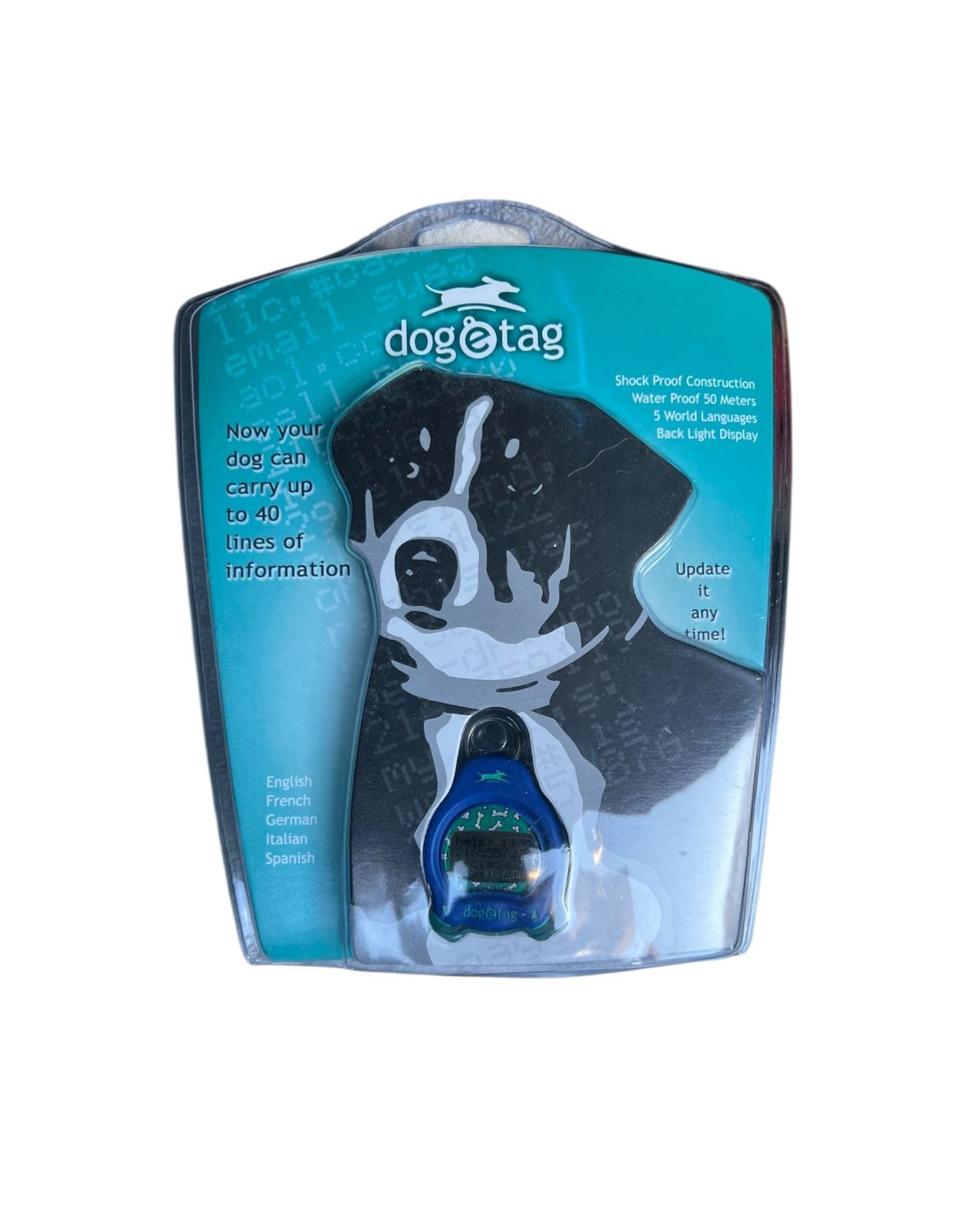 Dog Tag Electronic New