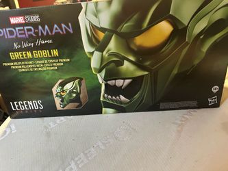 Marvel Legends Spider- Man No Way Home Green Goblin Premium Roleplay Helmet