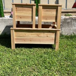 Cedar Wood Planter Box Bundle