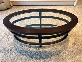 Black Glass Coffee Table