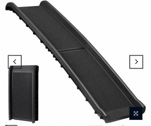 Portable Folding Dog Ramps for SUV, Truck, Car Ramp Stairs Step Ladder for Pet, Non-Slip Pet Ramp with Raised Siderails