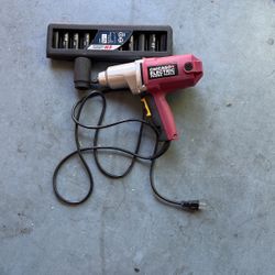 Corded Impact Wrench 1/2 In Drive 