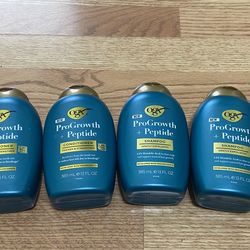 4 OGX Shampoo and Conditioner