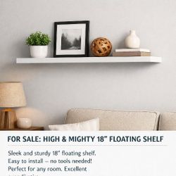 Floating Shelve White 