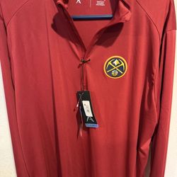 Denver Nuggets 1/4 Zip Pull Over