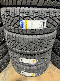LT275/65/18 GOODYEAR MT 4 NEW TIRES INSTALLED ✅ INSTALADAS ✅ 🔥 WE DO COMPUTER ALIGMENT ✅