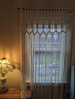 Macrame Boho Cutains