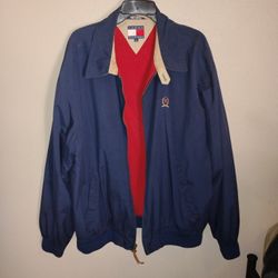 Vintage Tommy Hilfiger Windbreaker Coat Jacket 