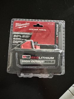 Milwaukee 6.0 Ah High Output Battery