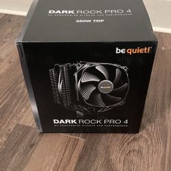 CPU Cooler. Be Quiet! Dark Rock Pro 4