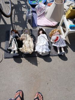Porcelain dolls