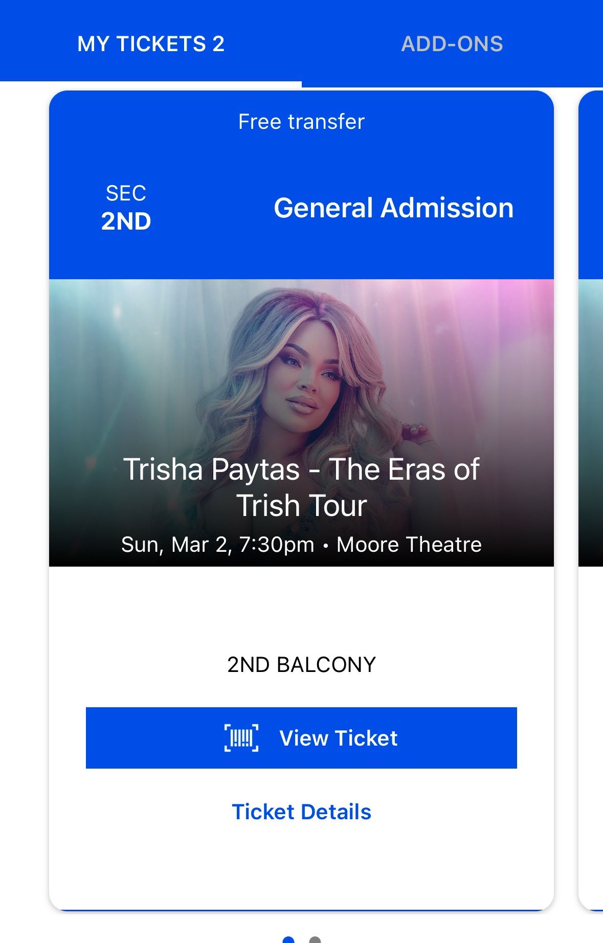 Trisha Paytas Tickets For Tonight