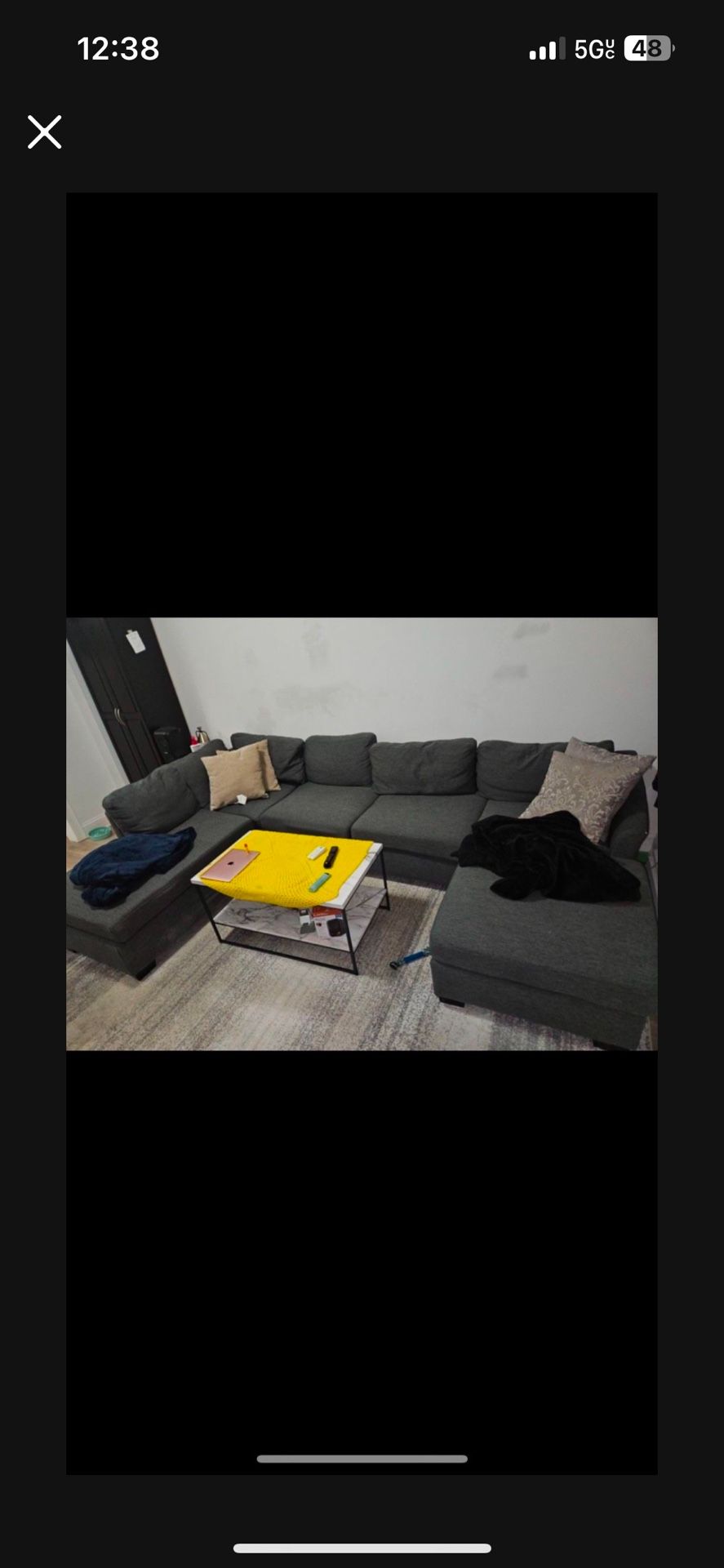 Sofa Couch Sectional LAST DAY SE MOVING