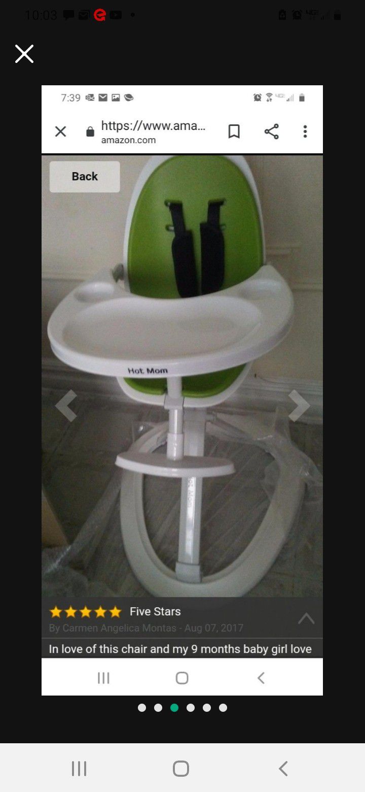 High Chair Baby, Toddler And Beyond BRAND NEW IN BOX