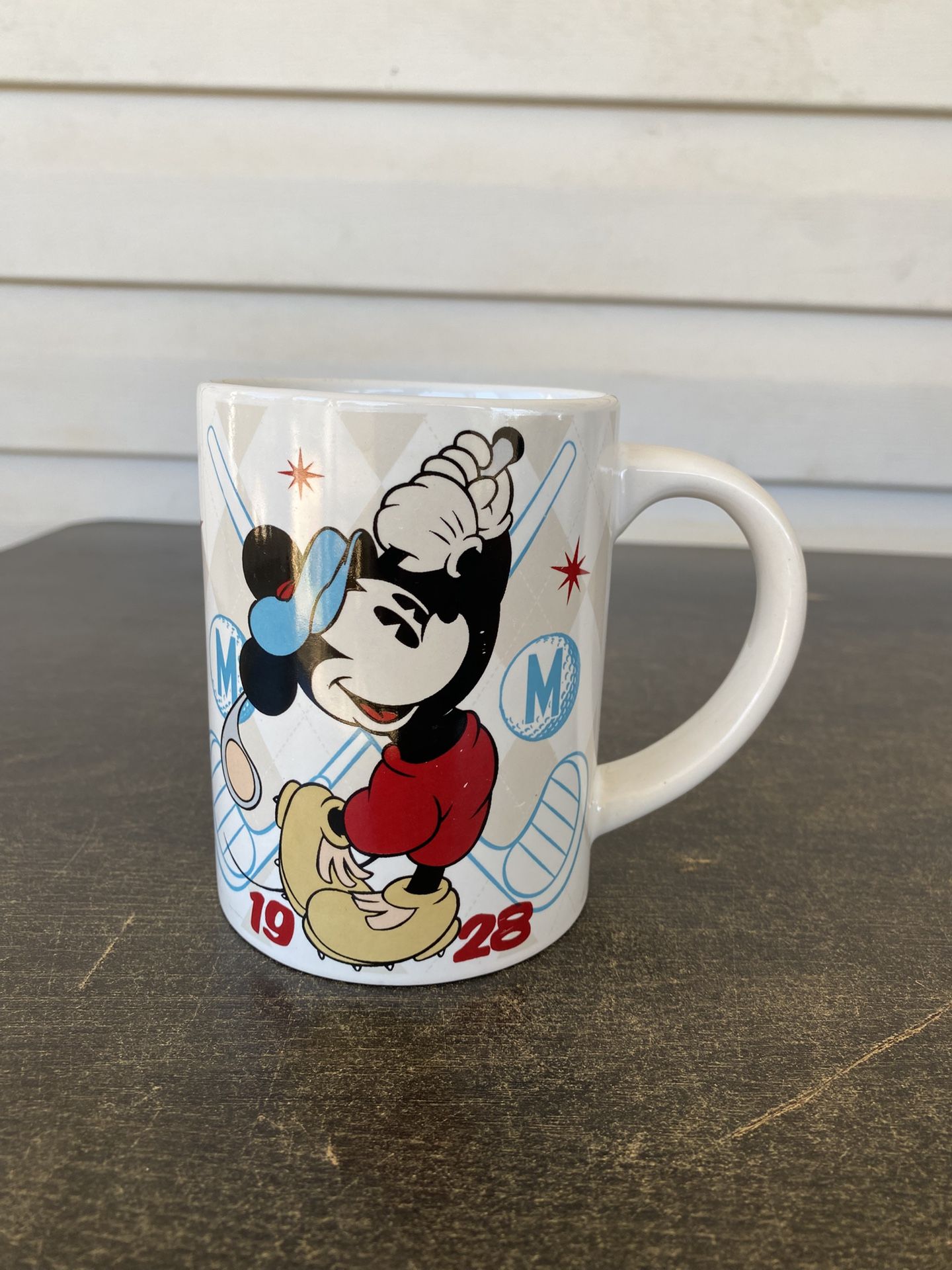 Disney Coffee Cup - Mickey Mouse Golfing 1928