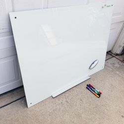 Dry Eraser Board Wiyh Magnetic Glass