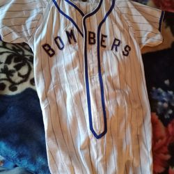 Vintage Baseball Bomber Little League Baseball Jersey