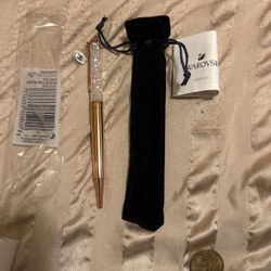 Swarovski Pen With Evil Eye 